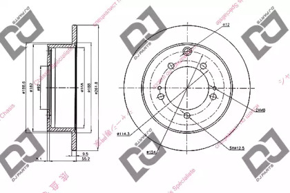 DJ PARTS BD2082